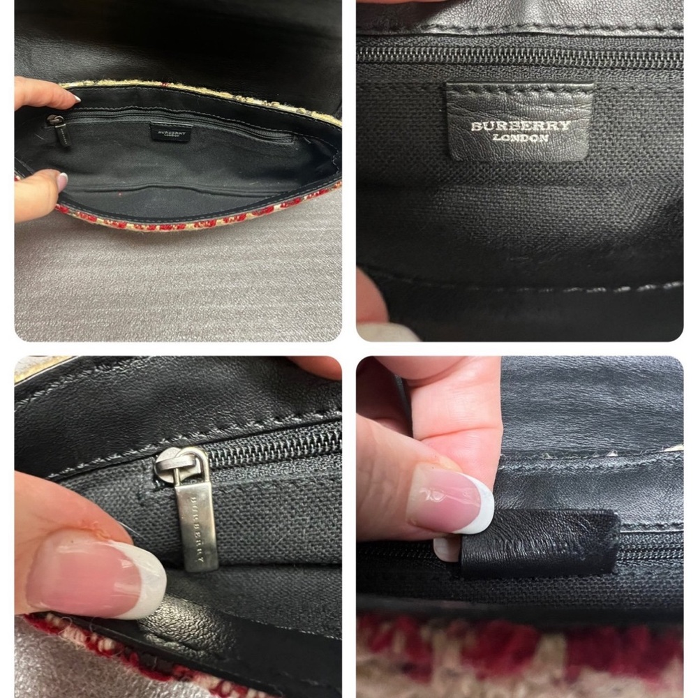 Burberry Tweed Wristlet Clutch - Picture 8 of 9